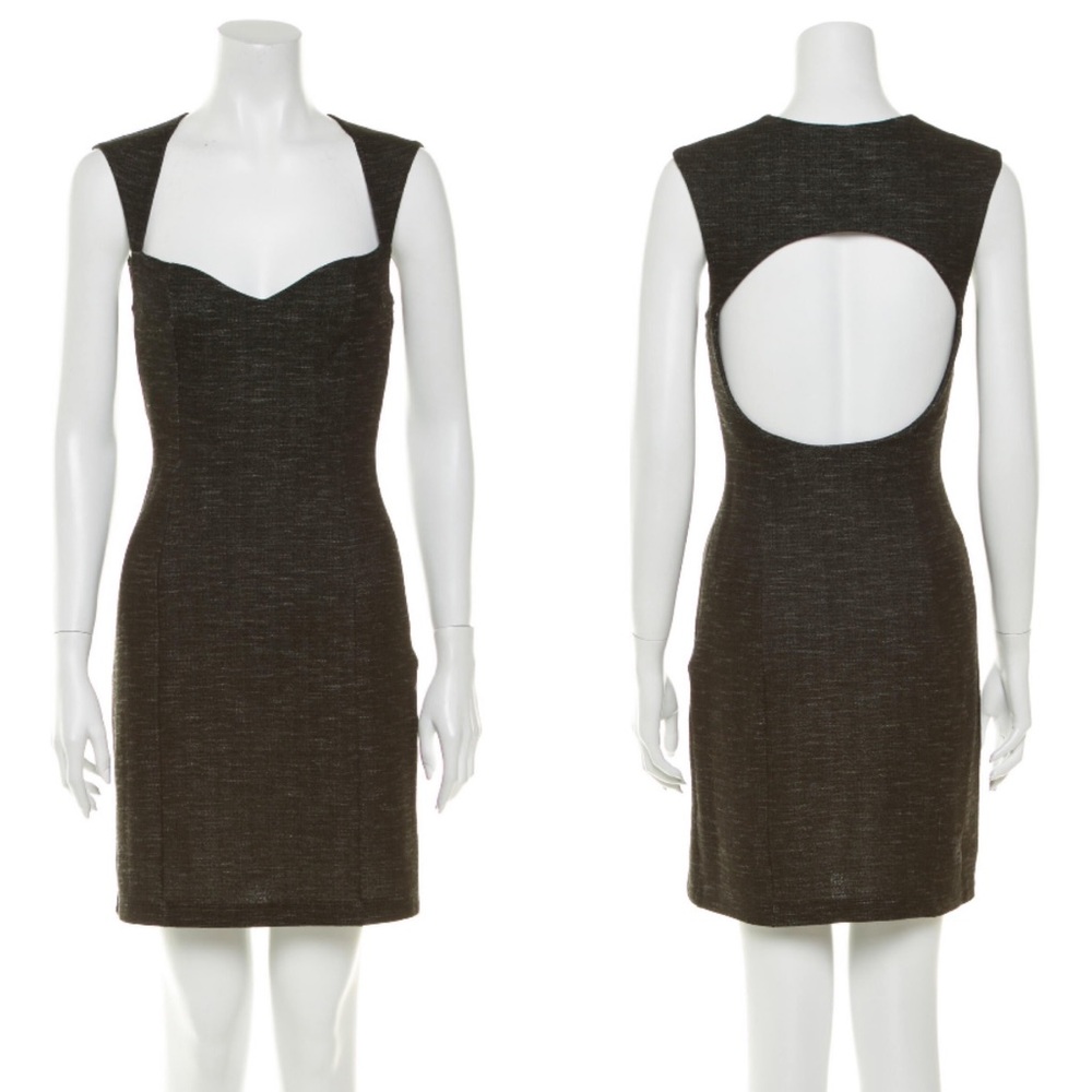 Opening ceremony cutout square sweetheart neck s